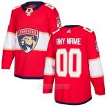 Camiseta Hockey Florida Panthers Primera Personalizada Rojo