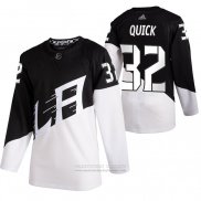 Camiseta Hockey Los Angeles Kings Jonathan Quick 2020 Stadium Series Blanco Negro