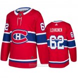 Camiseta Hockey Montreal Canadiens Artturi Lehkonen Primera Autentico Rojo