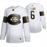 Camiseta Hockey Montreal Canadiens Shea Weber Golden Edition Blanco