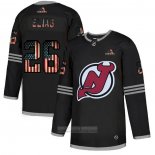 Camiseta Hockey New Jersey Devils Elias 2020 USA Flag Negro