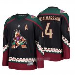 Camiseta Hockey Nino Arizona Coyotes Niklas Hjalmarsson Alterno Breakaway Fanatics Negro