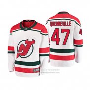 Camiseta Hockey Nino New Jersey Devils John Quenneville Alterno Breakaway Blanco