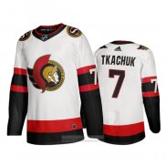 Camiseta Hockey Ottawa Senators Brady Tkachuk Segunda 2020-21 Blanco