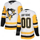 Camiseta Hockey Pittsburgh Penguins Segunda Personalizada Blanco