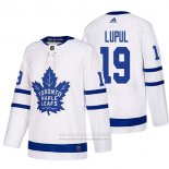 Camiseta Hockey Toronto Maple Leafs 19 Joffrey Lupul Segunda 2017-2018 Blanco