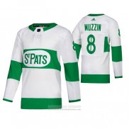 Camiseta Hockey Toronto Maple Leafs Jake Muzzin Road Blanco