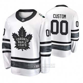 Camiseta Hockey Toronto Maple Leafs Personalizada 2019 All Star Blanco