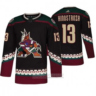 Camiseta Hockey Arizona Coyotes Vinnie Hinostroza Alterno Negro