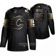 Camiseta Hockey Calgary Flames Alan Quine Golden Edition Negro