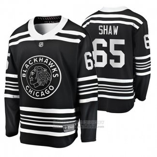 Camiseta Hockey Chicago Blackhawks Andrew Shaw Premier Alterno Negro