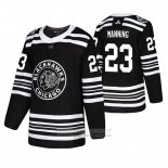 Camiseta Hockey Chicago Blackhawks Brandon Manning Winter Classic Negro