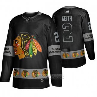 Camiseta Hockey Chicago Blackhawks Duncan Keith Team Logo Fashion