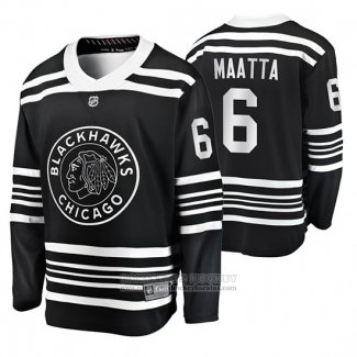 Camiseta Hockey Chicago Blackhawks Olli Maatta Premier Alterno Negro