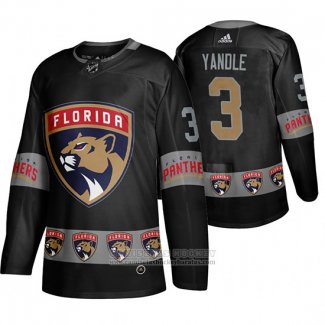 Camiseta Hockey Florida Panthers Keith Yandle Team Logo Fashion