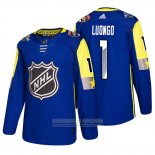 Camiseta Hockey Florida Panthers Roberto Luongo 2018 All Star Azul