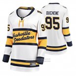 Camiseta Hockey Mujer Nashville Predators Matt Duchene Breakaway Jugador 2020 Winter Classic Blanco