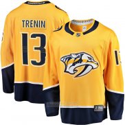 Camiseta Hockey Nashville Predators Yakov Trenin Primera Breakaway Oro