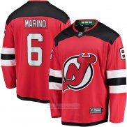 Camiseta Hockey New Jersey Devils John Marino Primera Breakaway Rojo