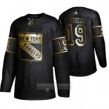 Camiseta Hockey New York Rangers Jean Ratelle Golden Edition Retired Negro