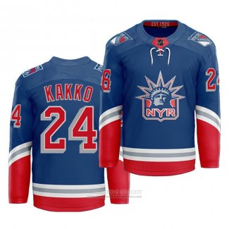 Camiseta Hockey New York Rangers Kakko Azul