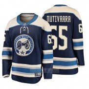 Camiseta Hockey Nino Columbus Blue Jackets Markus Nutivaara 2019 Alterno Fanatics Breakaway Azul