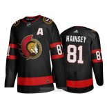 Camiseta Hockey Ottawa Senators Ron Hainsey Primera 2020-21 Negro