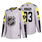 Camiseta Hockey Philadelphia Flyers Jakub Voracek Gray 2018 All Star