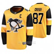 Camiseta Hockey Pittsburgh Penguins Sidney Crosby Alterno Breakaway Oro