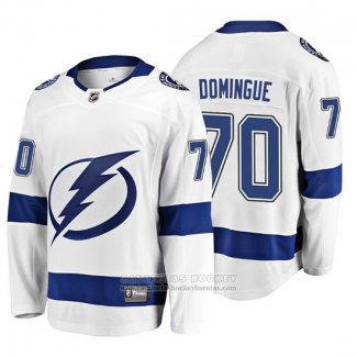 Camiseta Hockey Tampa Bay Lightning Louis Domingue 2019 Segunda Breakaway Blanco