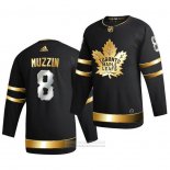 Camiseta Hockey Toronto Maple Leafs Jake Muzzin Golden Edition Limited Autentico 2020-21 Negro