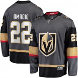 Camiseta Hockey Vegas Golden Knights Michael Amadio Alterno Breakaway Gris