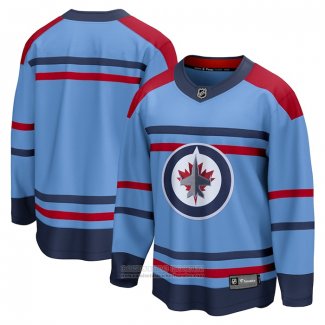 Camiseta Hockey Vegas Winnipeg Jets Aniversario Premier Breakaway Azul