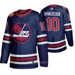 Camiseta Hockey Winnipeg Jets 10 Dale Hawerchuk 2019-20 Heritage Classic Azul