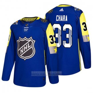 Camiseta Hockey Boston Bruins Zdeno Chara 2018 All Star Azul