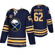 Camiseta Hockey Buffalo Sabres 62 Brandon Montour Primera Autentico Azul