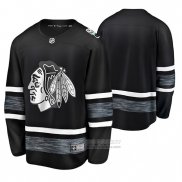 Camiseta Hockey Chicago Blackhawks 2019 All Star Negro