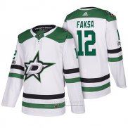 Camiseta Hockey Dallas Stars 12 Radek Faksa 2018 Blanco