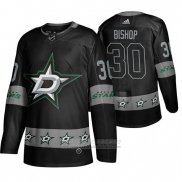 Camiseta Hockey Dallas Stars Ben Bishop Team Logo Fashion