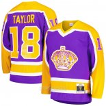 Camiseta Hockey Los Angeles Kings Dave Taylor Mitchell & Ness 1980-81 Blue Line Violeta