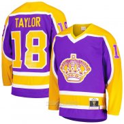 Camiseta Hockey Los Angeles Kings Dave Taylor Mitchell & Ness 1980-81 Blue Line Violeta