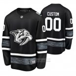 Camiseta Hockey Nashville Predators Personalizada 2019 All Star Negro