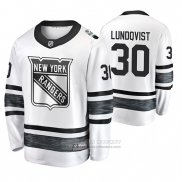 Camiseta Hockey New York Rangers Henrik Lundqvist 2019 All Star Blanco