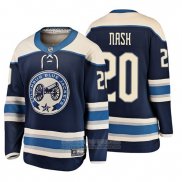 Camiseta Hockey Nino Columbus Blue Jackets Riley Nash 2019 Alterno Breakaway Azul