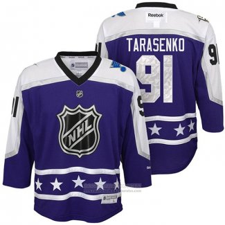 Camiseta Hockey Nino St. Louis Blues Vladimir Tarasenko 91 2017 All Star Violeta