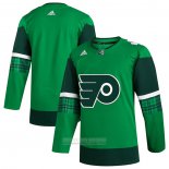 Camiseta Hockey Philadelphia Flyers 2023 St. Patrick's Day Autentico Verde