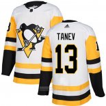 Camiseta Hockey Pittsburgh Penguins 13 Brandon Tanev Road Autentico Blanco