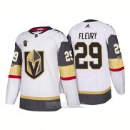 Camiseta Hockey Vegas Golden Knights 29 Marc-Andre Fleury Vegas Centennial 2017-2018 Blanco