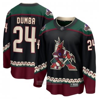 Camiseta Hockey Arizona Coyotes Matt Dumba Primera Breakaway Negro