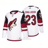 Camiseta Hockey Arizona Coyotes Oliver Ekman Larsson 2018 Season Centennial Patch Team Road Blanco